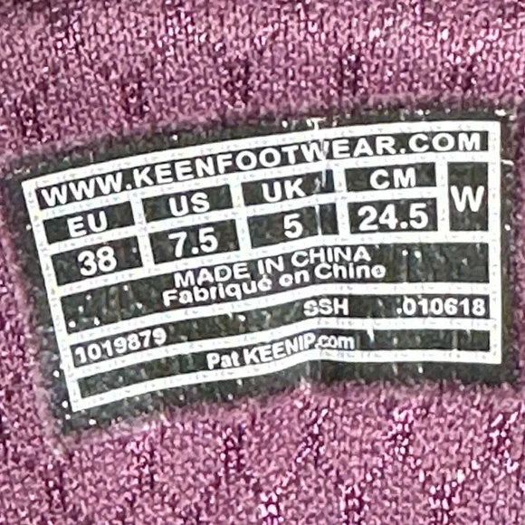 Keen Dry Terradora Waterproof Hiking Raven Rose 1016772 Women's Shoes Size 7.5 - Picture 6 of 6